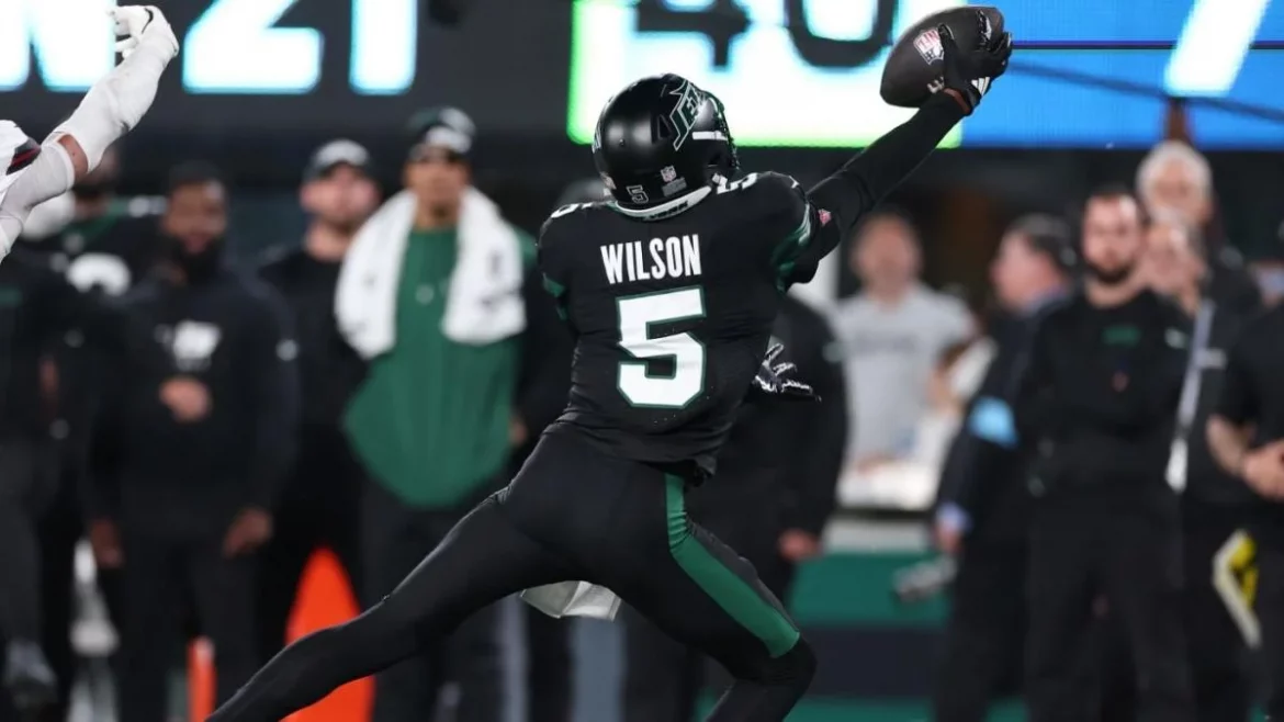 Garrett Wilson One-Handed Spectacle A Catch for the Ages