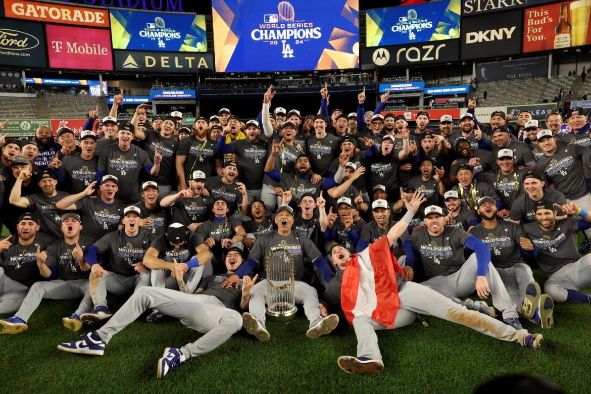 The Dodgers Parade A City Bathed in Blue