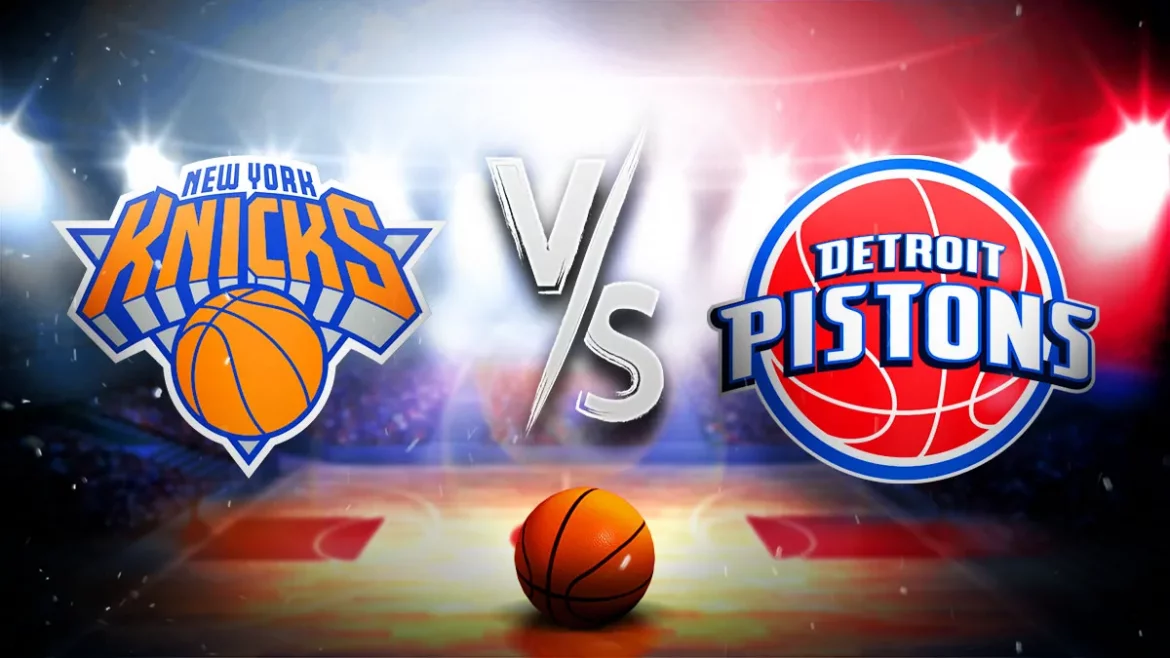 knicks vs pistons